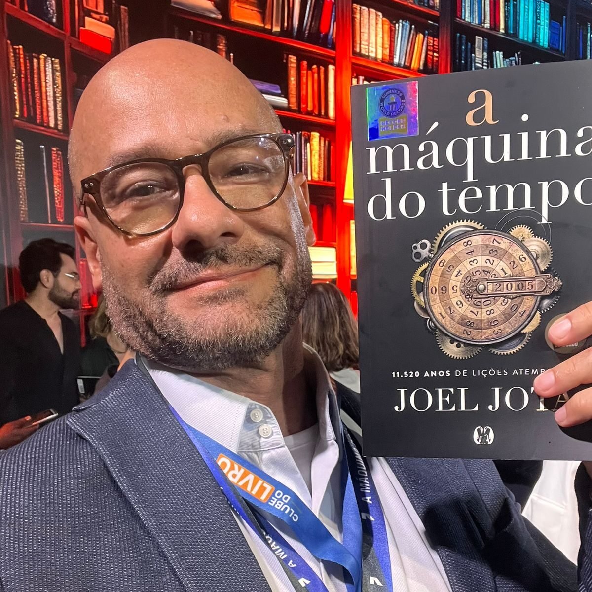 Celso Leonardo Barbosa participa do Clube do Livro Experience e integra obra reconhecida pelo Guinness World Records